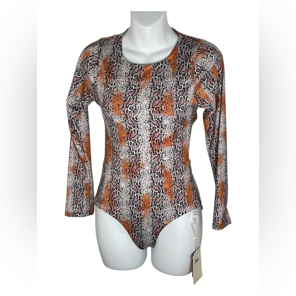 FREE PEOPLE ~ Boamar Fill Sun Snake Swimsuit NWT Medium‎ - Picture 5 of 12